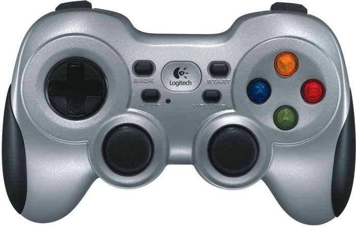 Logitech F710 Wireless Gamepad Inalámbrico 2,4 GHz Negro y Plata Logitech F710 Wireless Gamepad Inalámbrico 2,4 GHz Negro y Plata